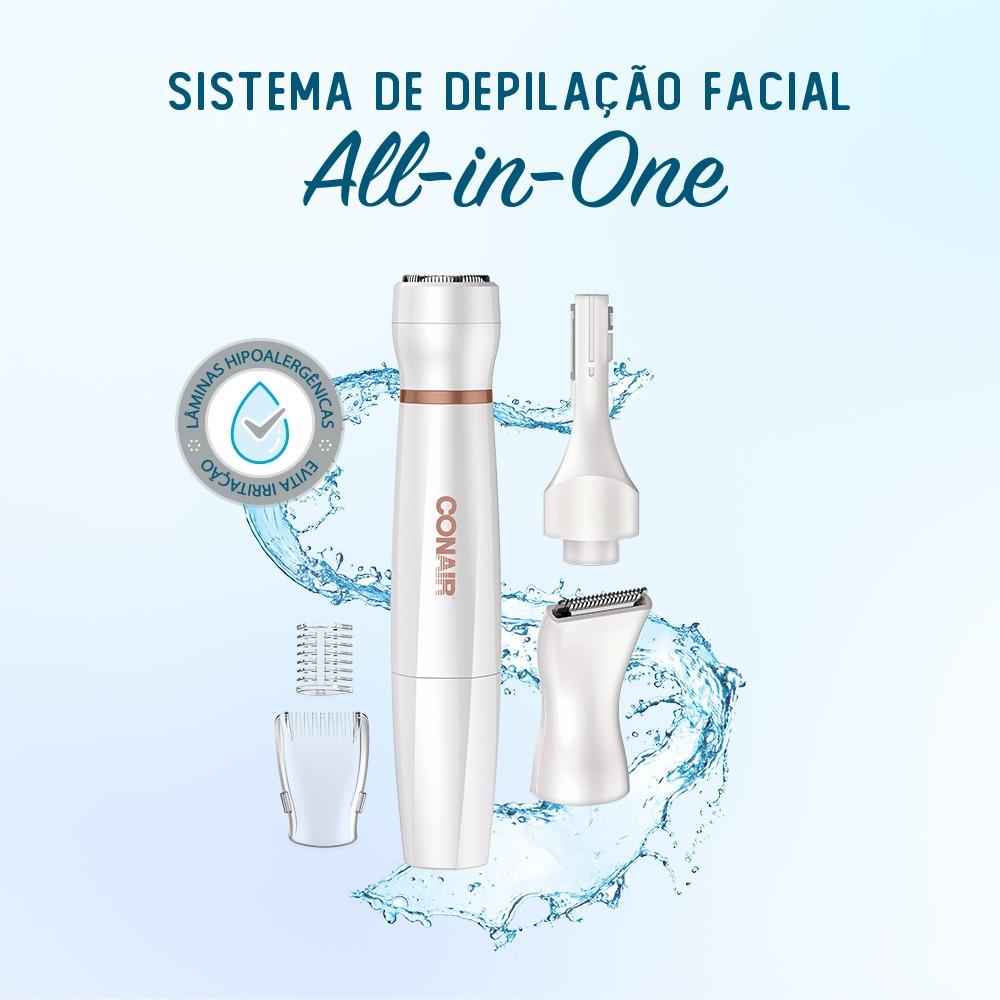 Depilador Facial Feminino All In One