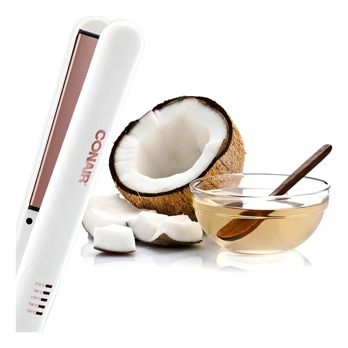 Prancha Infusion Coco Double Ceramic