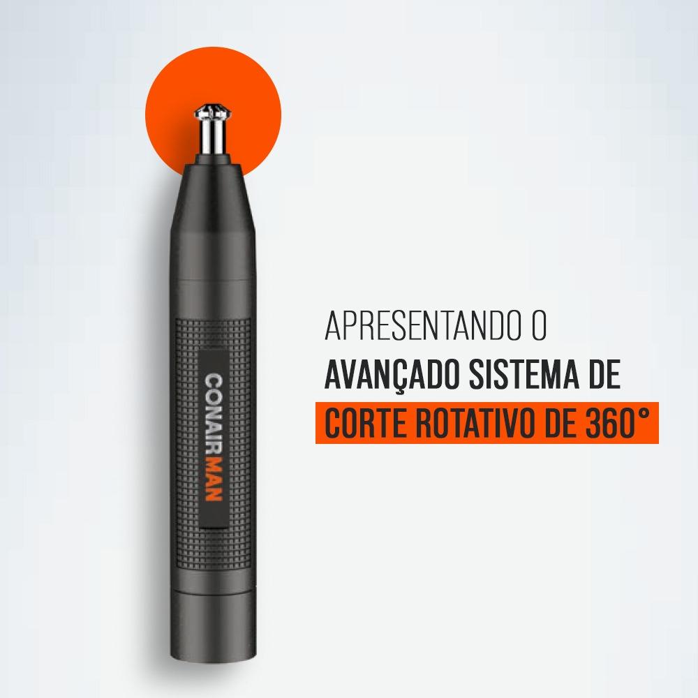 Aparador de Pelos de Nariz e Orelha